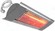 Radiant heaters - Outdoors Halogen infrared heater IH Halogen infrared heater IH is the perfect choice for exposed outdoor environments where design is important, for example, balconies,