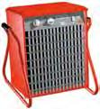 Fan heaters - electrically heated Fan heater Tiger Tiger is a range of robust and compact fan heaters for professionals with high demands.