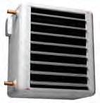 SWH is suitable for use in premises where fan heaters are traditionally used, such as industrial buildings, as well as environments with low sound requirements. Integrated SIRe control system.
