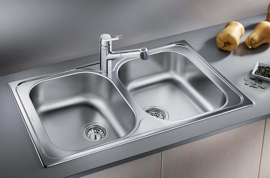 BLANCO TIPO 8 Kitchen mixer tap for advertisement only. A new definition of comfort Large bowl sizes Functional design Specific drainboard design Price: 11,770.- Special: 8,500.- Cat. No. 565.65.260 Cat.