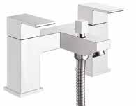 83 with push waste Operating Pressure 0.2 Bar TAP142 Bath Filler 136.