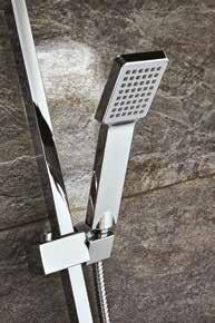 5 Bar Match with Square Thermostatic Shower Thermostatic Shower