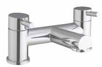 59 with push waste Operating Pressure 0.2 Bar TAP102 Bath Filler 95.