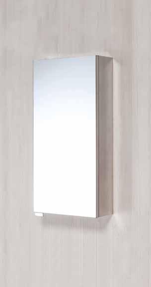 Bathroom Cabinets SCUDO ESSENTIALS Single Door Stainless Steel
