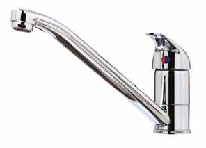 Mixer With Push Waste 40mm Bath Filler TAP061 30.