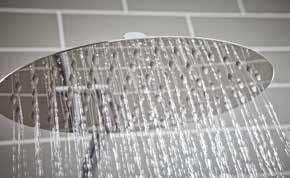 rubber nozzles on main shower head and handset > Telescopic riser rail -