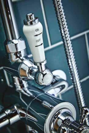 Harrogate RIGID RISER SHOWER SETS See page 142 to see our range of Harrogate Taps Traditional Rigid