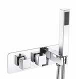 Twin Round Concealed Valve SHOWERING Twin Square Concealed Valve SHOWERING CONCEALED002 207.01 Operating Pressure 0.2 Bar CONCEALED001 207.