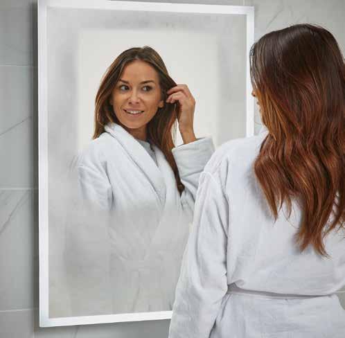 LED Bathroom Mirrors LED MIRRORS Range Features The Scudo mirror range encompasses all of the latest features in mirror design.