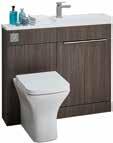 only > Avola Grey units Made in Britain > Extra deep basin > Wrapover modern,