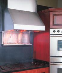 (b) special Overlay Lip Complete Rule of thumb: Textured Enamel (Powder Coated) Stainless Steel Overlay* brass copper Rule of thumb: *On overlay hoods specify hood interior paint color or