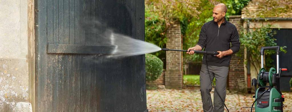 Tips and tricks: Cleaning surfaces Cleaning larger patio and driveway areas is quicker and easier with a patio cleaner.