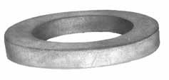 1/2 Thick Sponge Rubber 2083 Spud Friction Rings