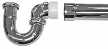 Brass Tubular Sink Traps All 17 gauge Sink Traps have CP Brass nuts. All 20 gauge Sink Traps have CP Die Cast nuts.