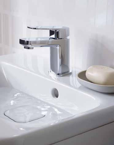 TIMELESS DESIGN, CUTTING-EDGE TECHNOLOGY s striking selection of fittings includes basin s, bath fillers and bath/shower s.