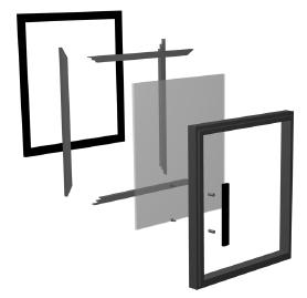 Parts TSSU glass door models. TSSU solid door models prior to serial no.