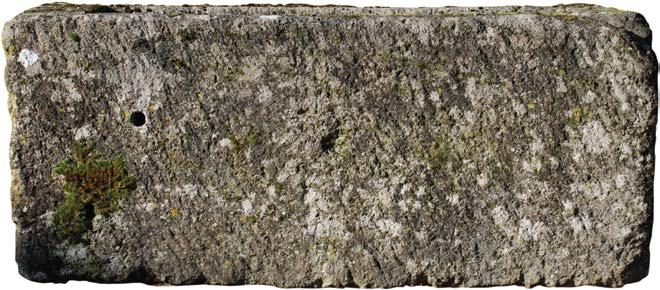An 18th century stone trough with good weathering and