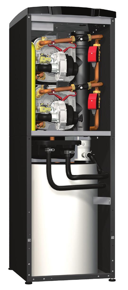 AM Water Heaters Powerful Hot Water Solutions with a Compact Footprint All of the great features of the AM boilers are incorporated into the AM water heaters, from its built-in redundancy to its high
