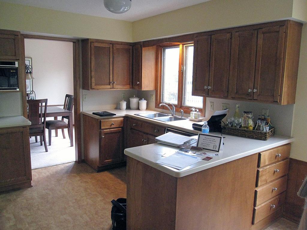 BEFORE PHOTO: #1 A great kitchen for many with newer updates, but functionally did not