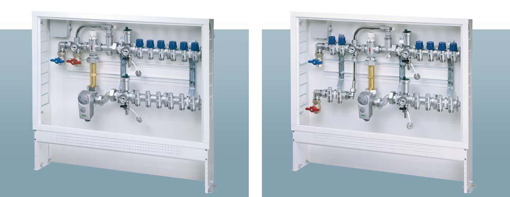 ST.04.04.00 ONTROL UNIT FOR UNERFLOOR HETING SYSTEMS Low temperature control unit Low+high temperature control unit 1.