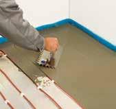 In general it is to be ensured that only floor coverings which are suitable for underfloor heating are used.