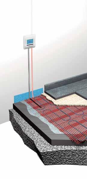 QUICKNET: THE THIN, SELF-ADHESIVE HEATING MAT QUICKNET Which QuickNet mat do I need? QuickNet-90 For well insulated floors. For complementary heating. QuickNet-160 For fast heat up.