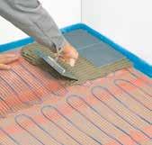 Allow the floor to cure completely before turning the underfloor heating system on. Smart Tip To repair a broken cable use the QUICKNET repair kit.