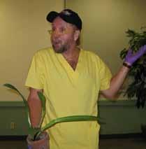 OUR APRIL SPEAKER Alex Lamazares The Orchid Doctor from OrchidMania Alex Lamazares aka The Orchid Doctor will be operating at our April meeting. We last had Alex in February 2014.