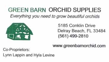 Broward Orchid Supply, TLC Orchids, Rogers