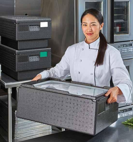 Cam GoBox Cambro s latest line of ultralightweight and durable EPP transporters offers budget-friendly solutions for caterers starting out, looking to fulfill shorter-term contracts or expanding