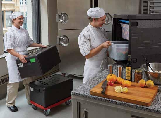 Cam GoBoxes are also ideal for expanding current menu offerings with minimal expense all while maintaining the same high quality in food and temperature retention that foodservice operators around