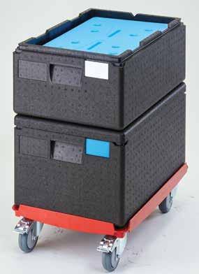 Cam GoBox Top Loader Line your Cam GoBox with a Cambro GN Food Pan and Seal Cover for the ultimate food safety solution. Cambro GN pans protect food and carrier to support HACCP compliance.