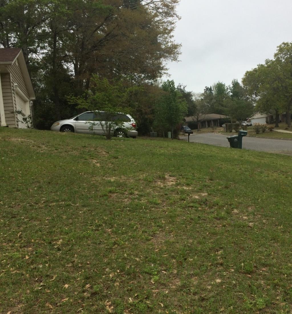 Figure 5. Example of steep driveway with no landing.