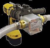 Fill & Flush Station Accessories Drill Powered Pump Flush and the heat transfer medium and vent solar loops in just one pass high efficiency impeller pump fine filter with vision panel ahead of the