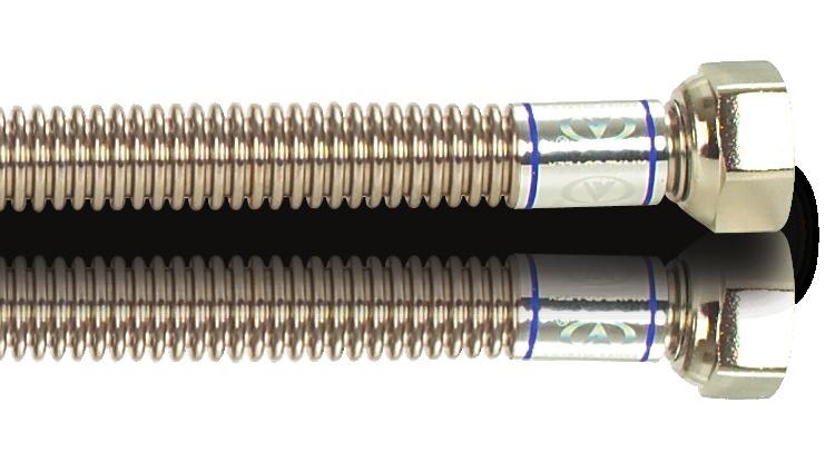 BOILER-FLEX STANDARD CONNECTIONS No Type of Connection Material DN (Hose) inch (Fittings) 1 2 External Threaded Pipe DIN EN 10226/1 thread Internal Threaded Pipe DIN EN 10226/1 thread Stainless Steel