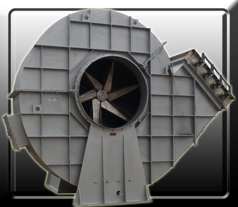 93 7/9 Max Flow: 105,006 cfm Applications Continuous catalyst regeneration (CCR) fans Recirculation of air or gas in furnaces, ovens,