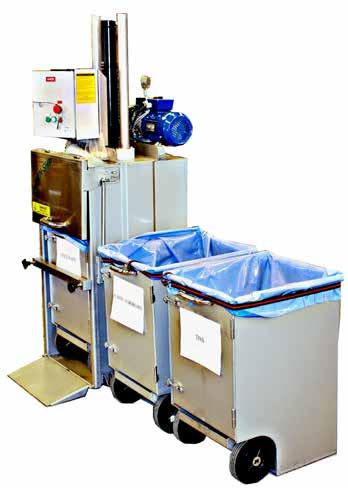 WASTE COMPACTORS Waste management equipment for the demanding maritime and offshore industry that gets the job done