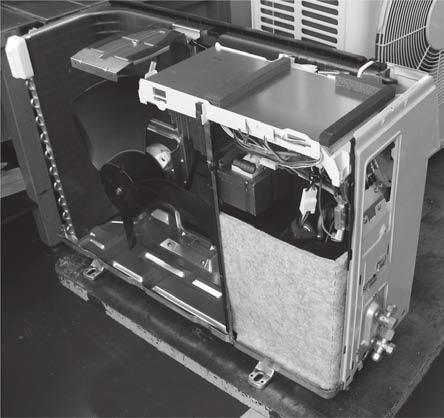 coil) CN722 (Defrost heater) MUZ-SF25/35/42VEH CN931, CN932 (Fan motor) CN641 (Defrost thermistor and discharge temperature thermistor) CN643 (Ambient temperature thermistor) CN644 (Outdoor heat