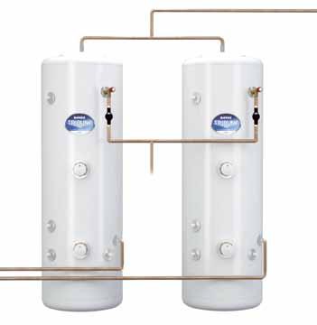 Using Tribune HE units in parallel For applications where very high flow rate or larger amounts of storage are required, two or more Tribune HE units can be linked in parallel.