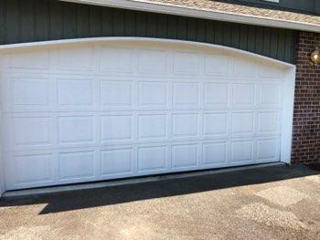 Garage Doors Garage doors operate overall, were on auto openers. Photo cell safety returns operate overall.