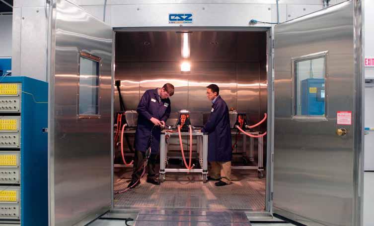 GM Corporation Modular Plenum Conditioning Systems CSZ walk-in chambers feature our standard conditioning systems, which include refrigeration, air circulation, electrical components, instrumentation