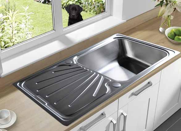22 Superdeep This traditional style sink is a must for all boasting an extremely large
