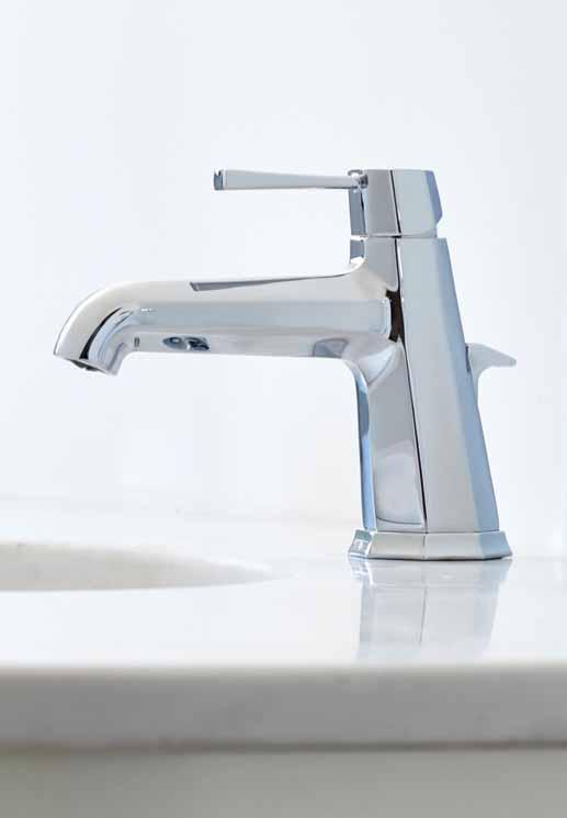 the deco collection basin Perrin & Rowe deco basin taps feature hard-wearing ceramic disc valves, for a precise, quarter-turn feel, when turning on and