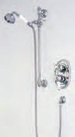 showers Trevi Tradition A collection of showers for traditionalists that combines all the advantages of modern thermostatic showering technology with classic timeless style.