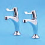 taps, mixers and showers for non-residential applications Sandringham Lever Armitage Shanks High Neck Pillar
