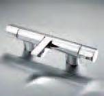 bathroom taps and mixers Active Ideal Standard Thermostatic Bath Filler A4053AA Chrome Plated 367.