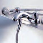 57 Note: supplied without handles Bath Shower Mixer with Shower Kit E0715AA