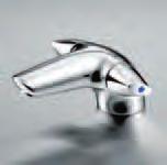Chrome Plated 75.54 Basin Mixer with Pop up Waste B8242AA Chrome Plated 76.