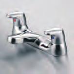70 Bidet Mixer with Pop Up Waste B4448AA Chrome Plated 86.