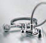 30 180 52 28 96 Bath Shower Mixer with Shower Kit E5068AA Chrome Plated 123.